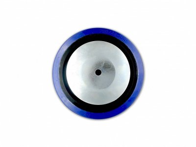 Rolna N.D. - kolečko transportní modré guma průměr 200x48