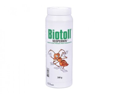 NG 5301_CR Insekticid BIOTOLL prášek na mravence 300g 69x69x196