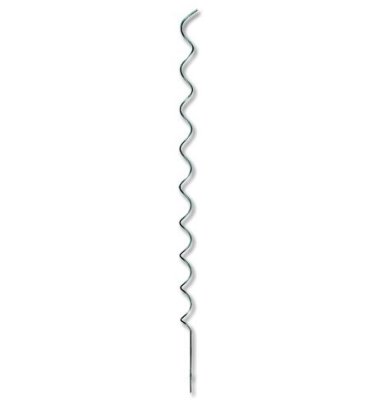 Spirálová tyč k rajčatům pozink. 200cm x 7mm - EXTRA vroubkovaná