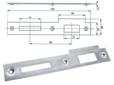 Protiplech BZn 2/2 ''P'' (50ks)