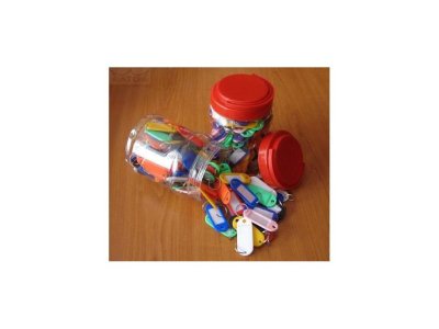 Visačka mix barev na klíče DÓZA (bal.100ks)