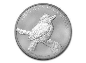 The Perth Mint Kookaburra Stříbrná mince 1 AUD Australian Ledňáček 1 Oz 2010