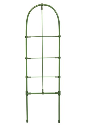 Žebříková podpěra rostlin 60cm - mřížková půlkulatá