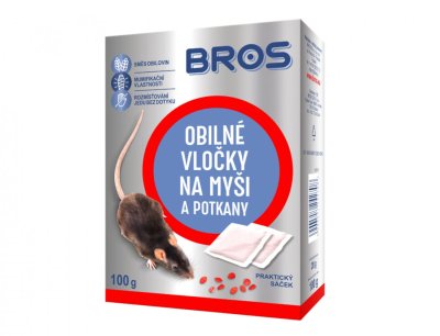 NG 5604_CCR Rodenticid BROS obilné vločky na myši a potkany 5x20g 55x115x167