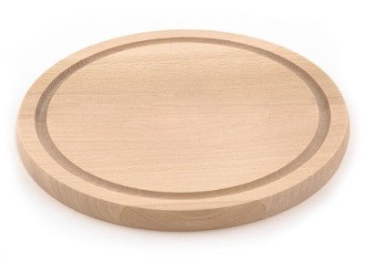 KOLIMAX Dřevěné výrobky Buková krájecí deska DK 200 průměr 20 cm