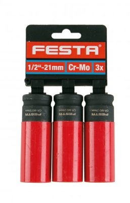 Hlavice na kola FESTA CrMo 1/2&quot; 21mm 3x(D)