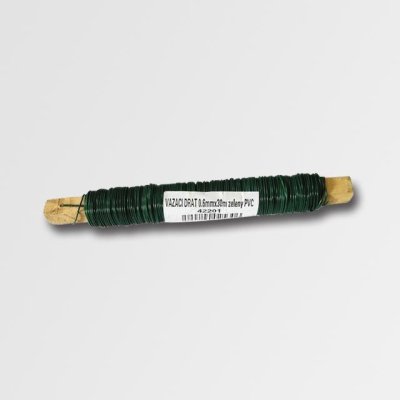 XTLINE Vázací drát zelený PVC | 0,9 (0,65) mm x 30 m