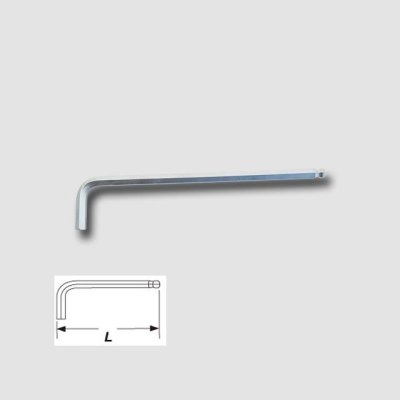 HONITON Klíč IMBUS s kuličkou prodloužený | 2 mm