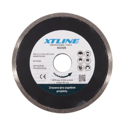 XTLINE Kotouč diamantový plný | 230x2,7x22,2 mm