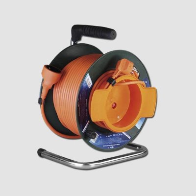 EMOS Prodlužovací kabel na bubnu | 1 zásuvka, 230 V / 25 m (1,5 mm²)