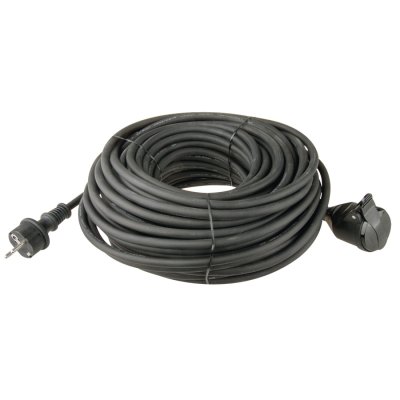 EMOS Prodlužovací gumový kabel | 1 zásuvka, 230 V / 10 m (1,5 mm²)