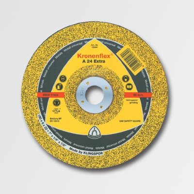 KLINGSPOR Kotouč brusný A 24 Extra A-ocel | 180x8x22,2mm