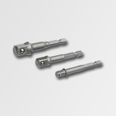 STAVTOOL Sada adaptérů 3 díly | 1/4", 3/8", 1/2"