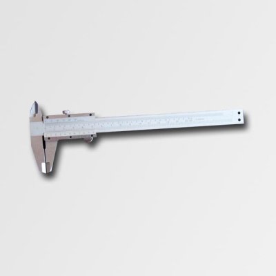 XTLINE Měřítko posuvné INOX se šroubem | 150 mm, odchylka 0,02 mm