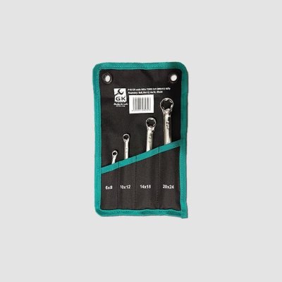 GK TOOLS Sada očkových klíčů TRX E-PROFIL 4 díly