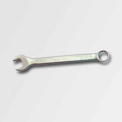 GK TOOLS Klíč očkoplochý vyhnutý matný | 15 mm