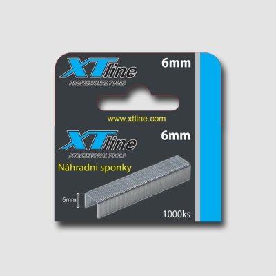 XTLINE Sponky 1000ks | 8 mm