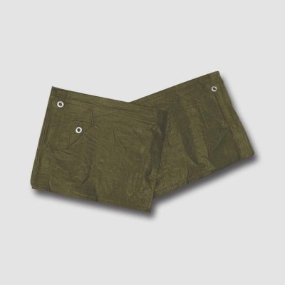 XTLINE Zakrývací plachta PE s oky zelená 70g/m2 | 4x4 m