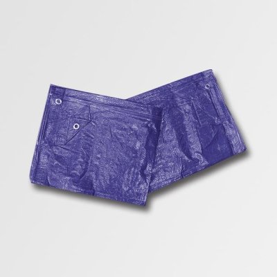 XTLINE Zakrývací plachta PE s oky modrá 70g/m2 | 2x3 m