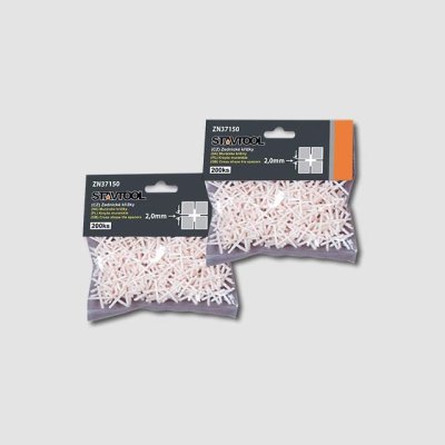 STAVTOOL Plastové křížky | 4 mm, 1bal/100ks