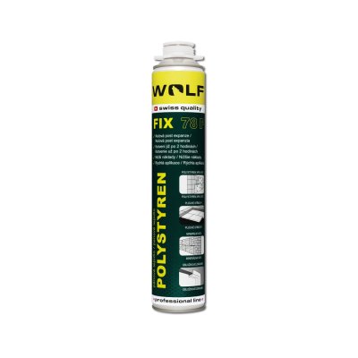 WOLF Pistolové PU lepidlo na polystyren 78P | 750 ml