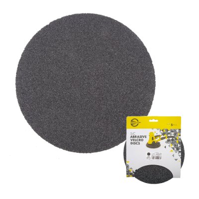 ABRASIVES Brusný výsek na suchý zip 225 mm, 1bal/5ks | zr. 80