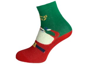 Vánoční bavlněné ponožky SVV vel. 28-31