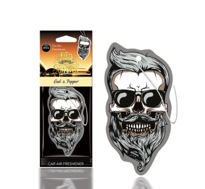 Osvěžovač vzduchu muertos  Oud & Pepper Skull