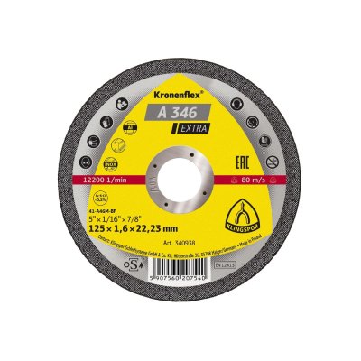 KLINGSPOR Kotouč řezný na ocel/nerez/hliník EDGE Special | 115x1,2x22,2 mm