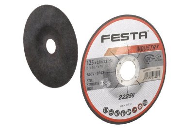 Kotouč řezný FESTA INDUSTRY na kov 125x0.8x22.2mm