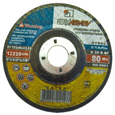 LUGA ABRASIVE Kotouč brusný na ocel | 150x6,0x22,2 mm