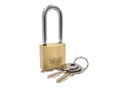 Visací zámek 9240 ALS Ms 40 dl.oko  3kl. THEMA "AKČNÍ CENA BEZ SLEVY"