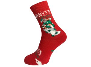 Termo Vánoční bavlněné ponožky SSK vel. 43-46