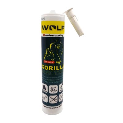 WOLF Lepidlo vysokopevnostní MS polymerové GORILLA | bílý, 290 ml