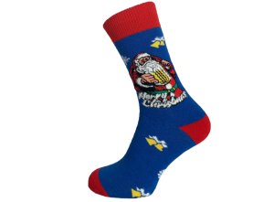 Vánoční bavlněné ponožky MSC vel. 39-42