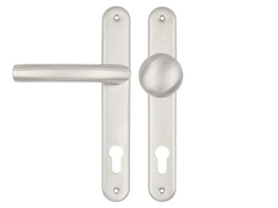 Kování V10 klika+koule pevná FAB 90 Nerez Mat "AKČNÍ CENA BEZ SLEVY"