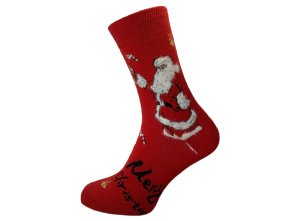 Termo Vánoční bavlněné ponožky VPW vel. 43-46