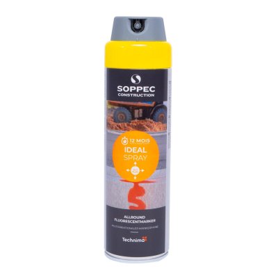 SOPPEC Značkovací sprej Soppec Ideal 360°, 12M | žlutý, 500 ml