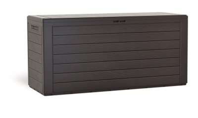 Zahradní box WOODEBOX 116 cm - 280 l - barva: umbra