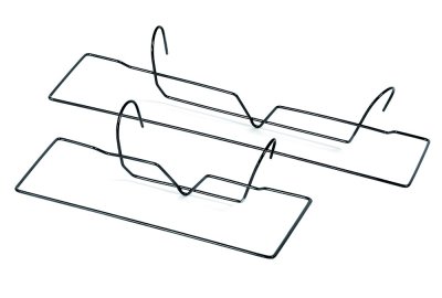 Kovoový držák na truhlíky RESPANA HANGER 56,5 cm - barva: černá