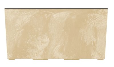 Truhlík URBI CASE BETON EFFECT s vkladem 58 cm - barva: písková