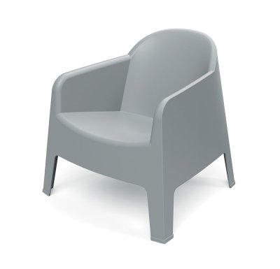 Křeslo MILANE 745x730x735 - barva: šedá