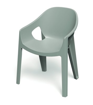 Židle s područkami PREMO 650x560x825 - barva: italská zelená