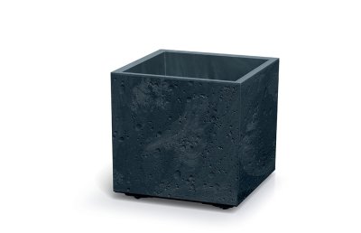 Květináč SIERRA SQUARE BETON EFFECT 38,5 cm - barva: antracit