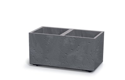 Květináč SIERRA CASE BETON EFFECT 57,7 cm - barva: marengo