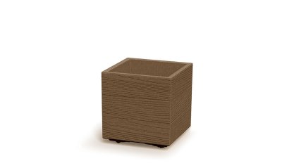 Květináč MADERA SQUARE ECO WOOD 28,8 cm - barva: naturo ECO