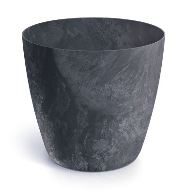 Květináč MATE BETON EFFECT 13,8 cm - barva: antracit