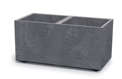 Květináč SIERRA CASE BETON EFFECT 77 cm - barva: marengo