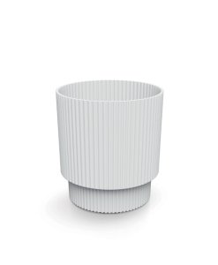 Květináč MILLY 12,8 cm - barva: bílá