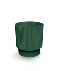 Květináč MILLY 12,8 cm - barva: tmavě zelená